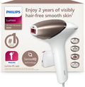 Philips Lumea 8000 Series, IPL Hair Removal Device, Laser Hair Removal Alternative, SenseIQ Technology, 4 Attachments for Body, Face, Bikini and Underarms, Model BRI948/00