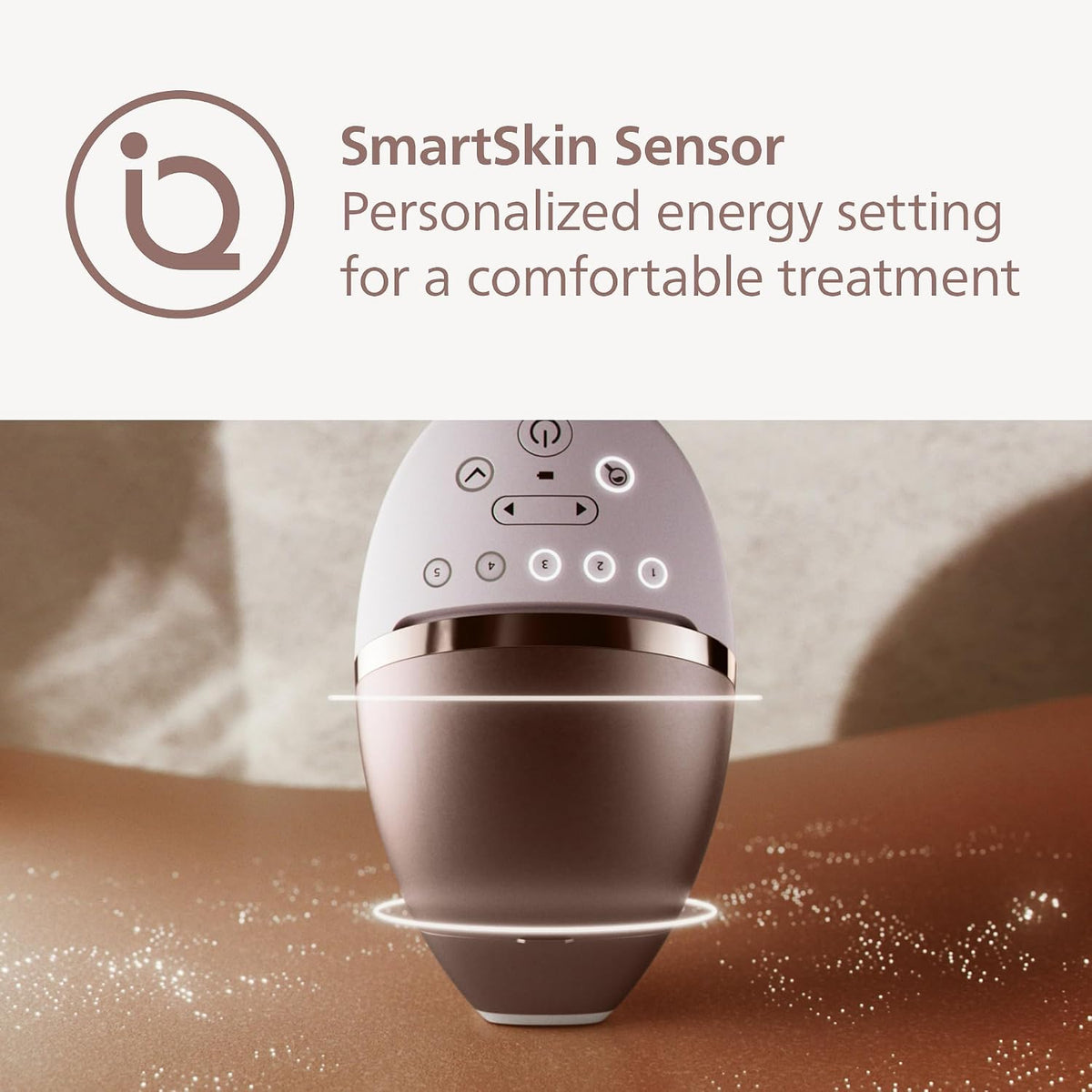 Philips Lumea 9900 Series, IPL Hair Removal Device, Laser Hair Removal Alternative, SenseIQ and SkinAI Technology, 4 Attachments for Body, Face, Bikini and Underarms, Corded & Cordless Use, BRI951/01