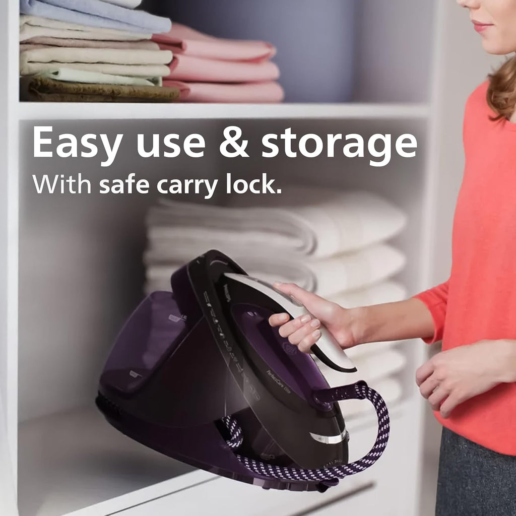 Philips PerfectCare Elite Steam Generator Iron, 500g Boost, No Burns