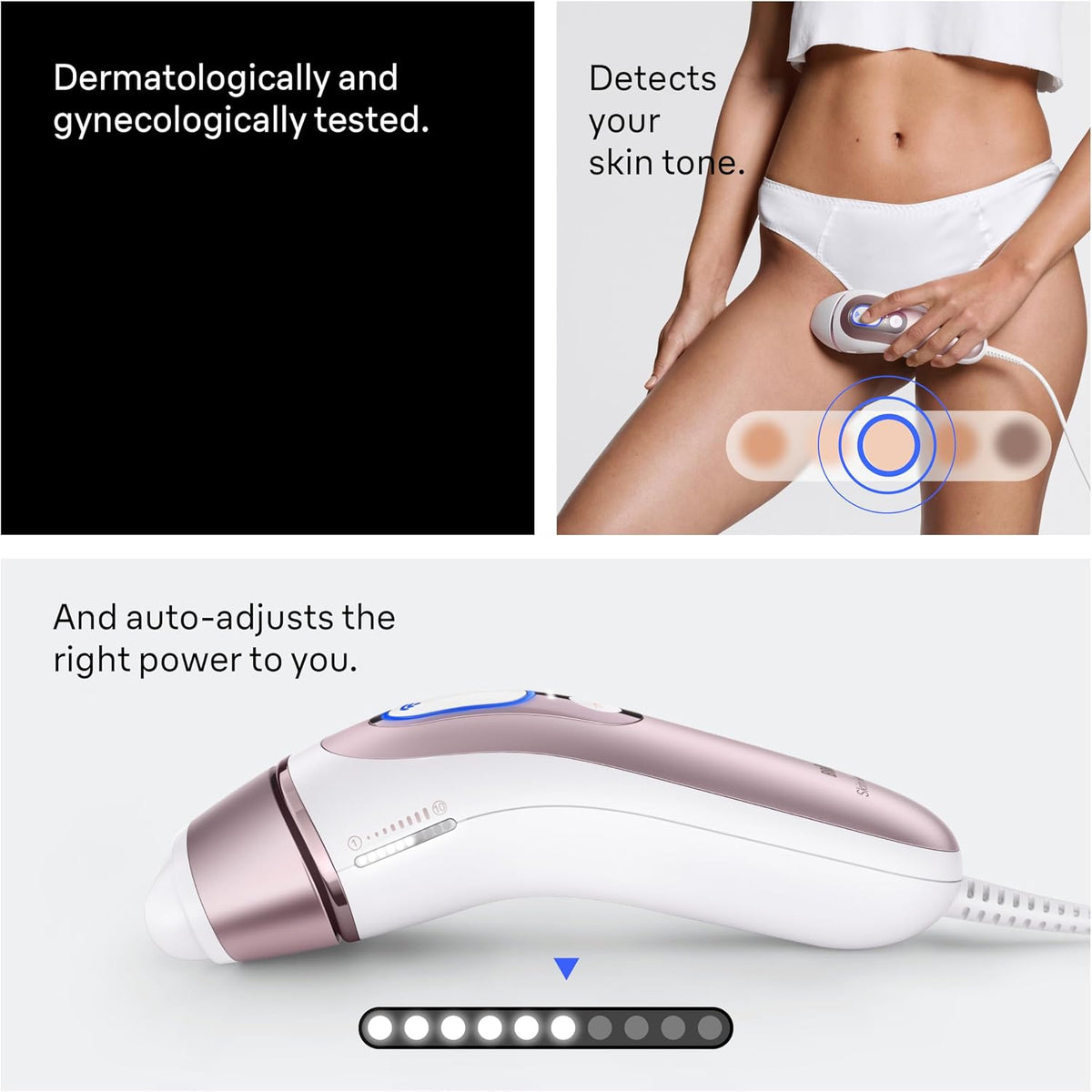 Braun Smart IPL Laser Hair Removal Device for Women, Skin i·Expert, PL7442