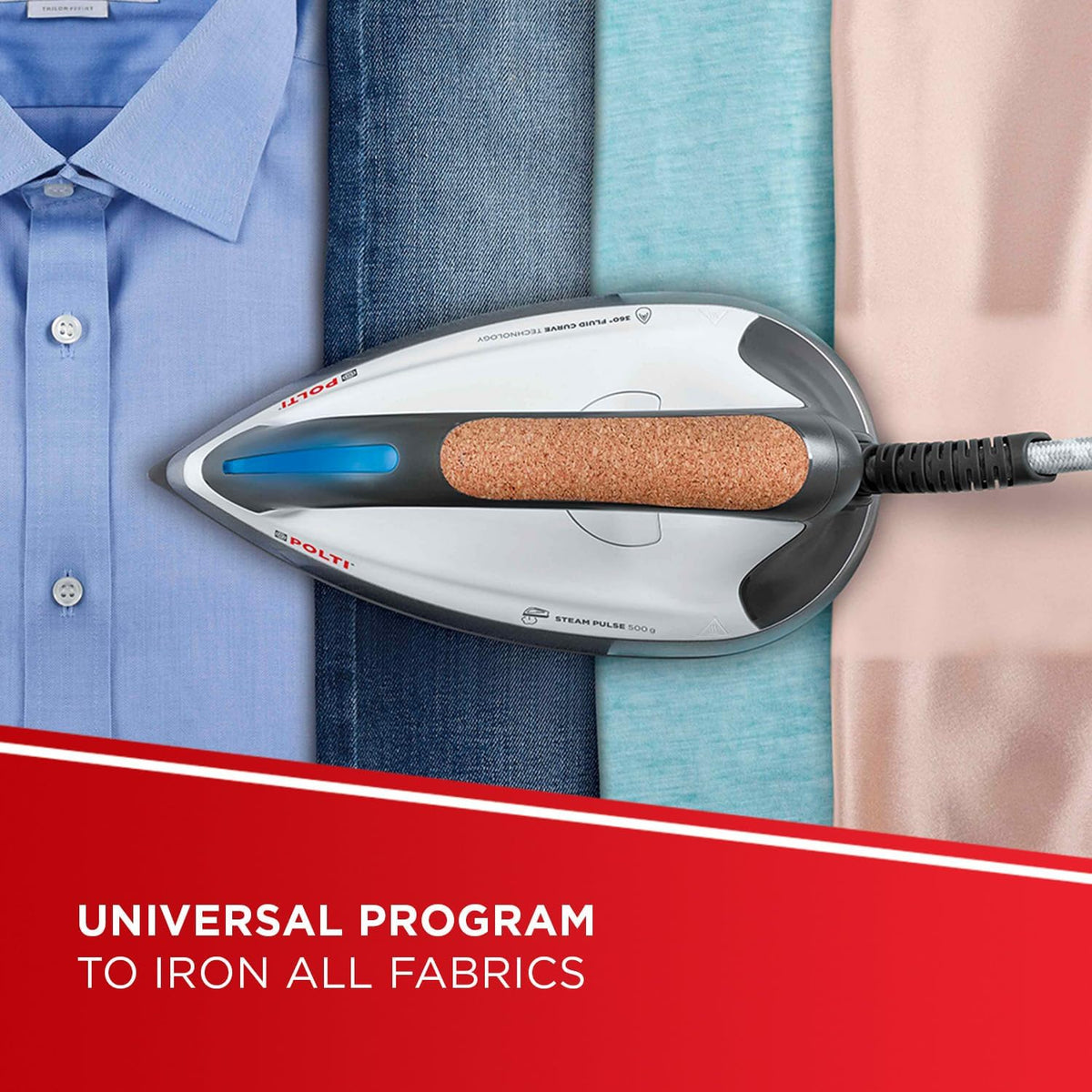 Polti La Vaporella XT100C, Steam Iron with Boiler