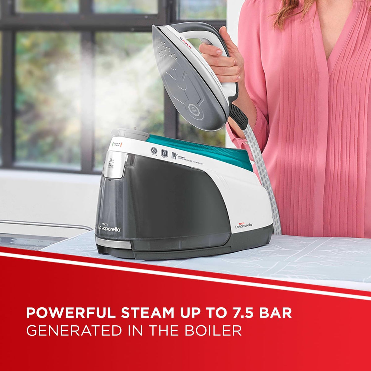 Polti La Vaporella XT100C, Steam Iron with Boiler