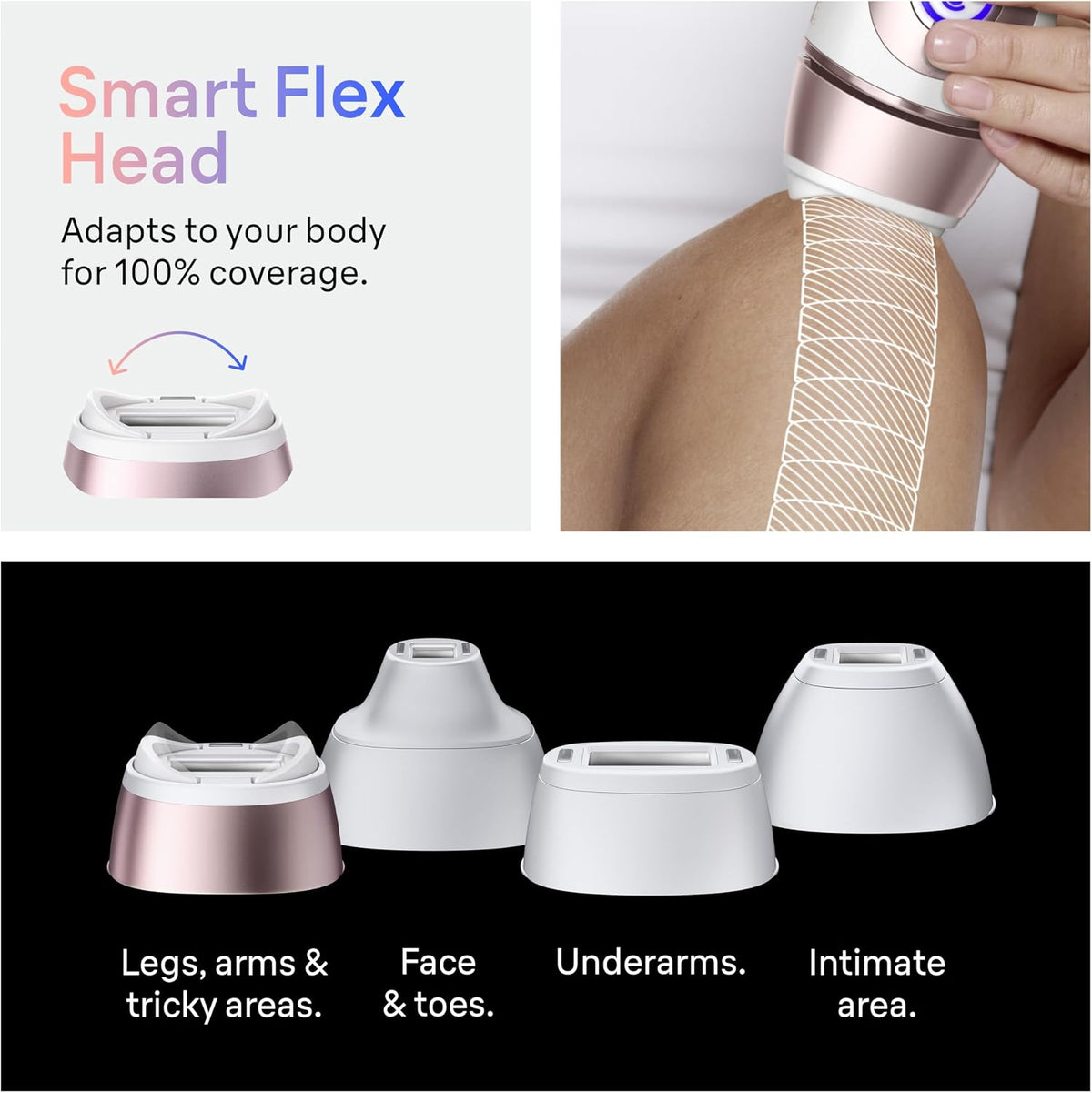 Braun Smart IPL Laser Hair Removal Device for Women, Skin i·Expert, PL7442