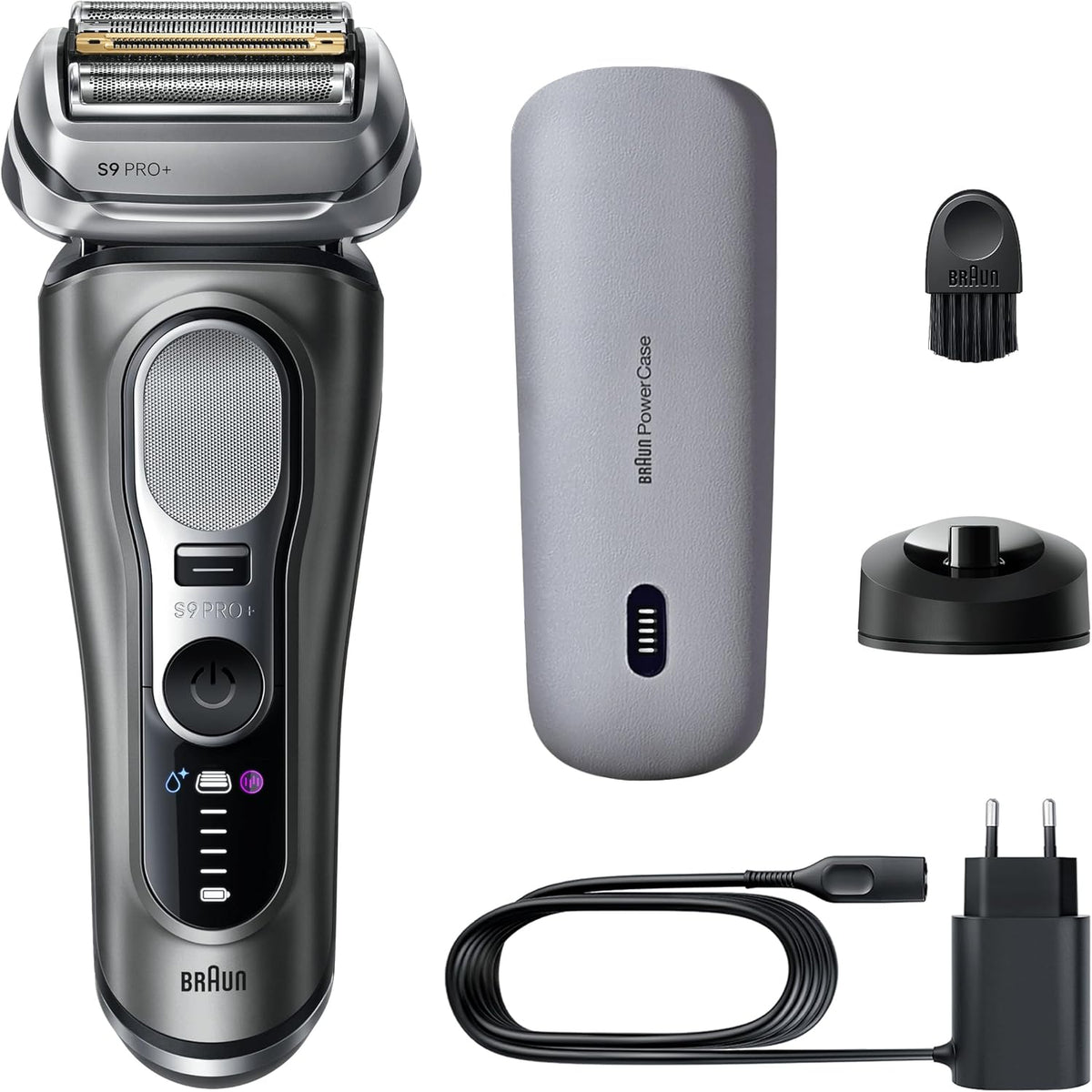 Braun Series 9 PRO+ Electric Shaver, Wet & Dry Razor for Men, Graphite