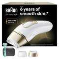 Braun IPL Silk·Expert Pro 5, At Home Laser Hair Removal, Permanent Hair Reduction, with Vanity Case, Mini Face Hair Remover, Venus Razor, 4 Attachment Heads, PL5442