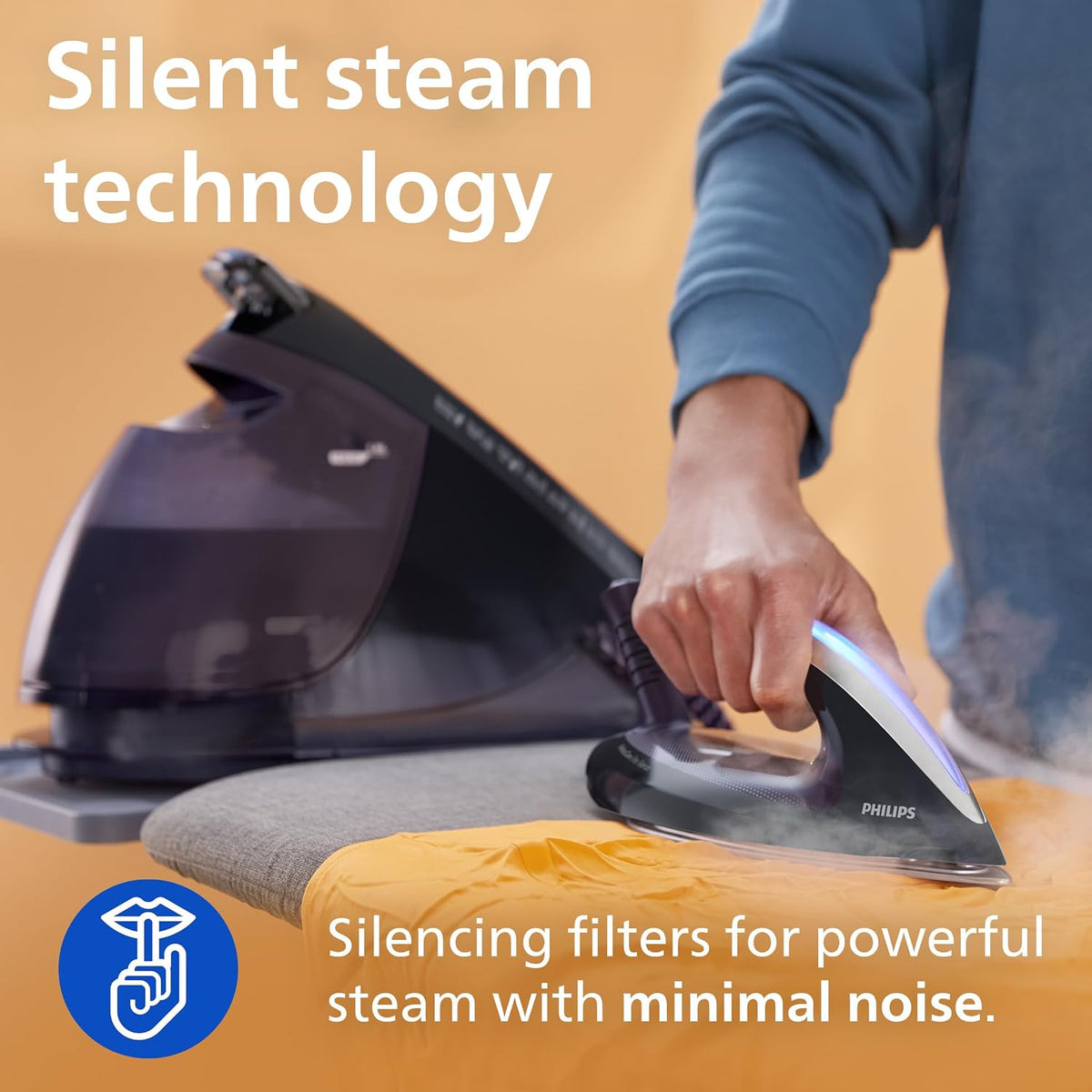 Philips PerfectCare Elite Steam Generator Iron, 500g Boost, No Burns
