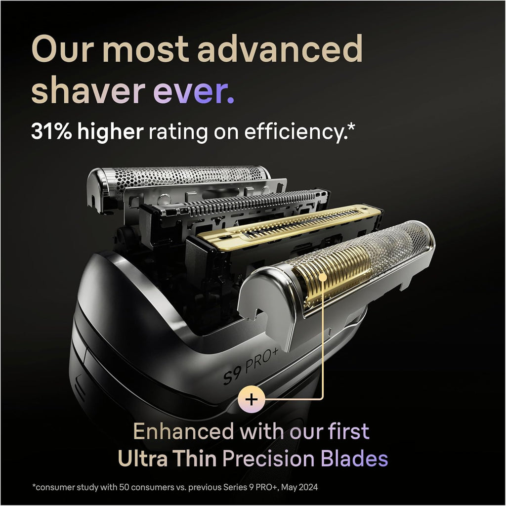 Braun Series 9 PRO+ Electric Shaver, Wet & Dry Razor for Men, Graphite