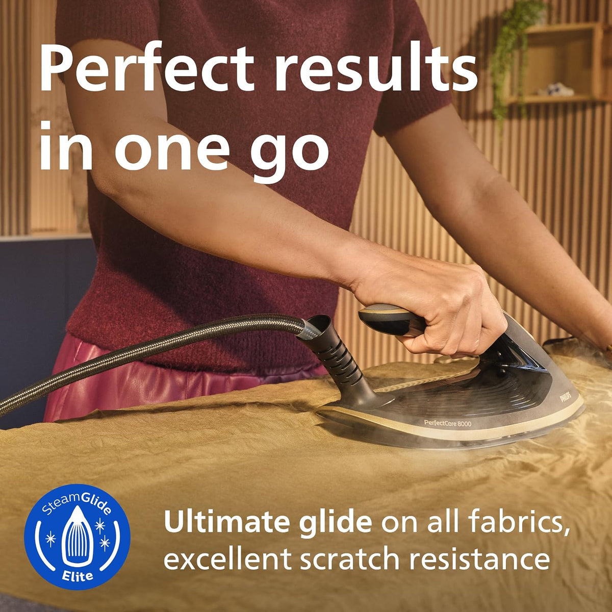 Philips PerfectCare 8000 Series Steam Generator Iron, 9 bar, 750g Boost
